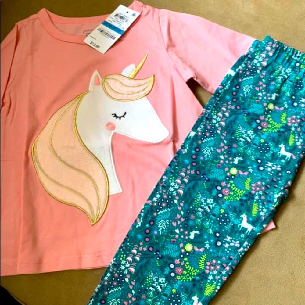 Unicorn 🦄 Shirt with Leggings